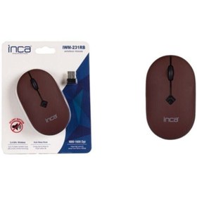 Resim Inca Iwm-231rb 1600 Dpi Silent Wireless Mouse Sessiz 