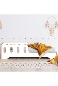 Resim MiniWood Markaawm Mdf Montessori Karyola Bebek Ve Çocuk Yatak 