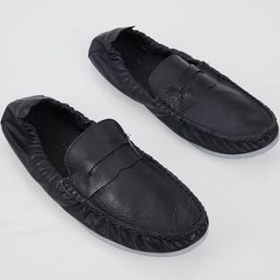 Resim Tonny Black Arkası Lastikli Rahat Kalıp Hakiki Deri Loafer, TBV10 