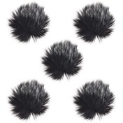Resim Neevoyu Ey-m21 Modeli 5'li Paket Mikrofon Korumalı Peluş Kılıfı - 1cm Boyutlu Rüzgar Engeli 