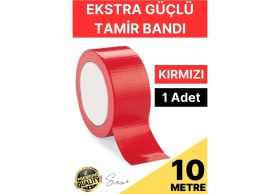 Resim Svein 1 Adet 10 mt Kırmızı Tamir Takviye Kapatıcı Güçlü Onarım Bandı Su Geçirmez Sızdırmaz Dayanım Çatlak 