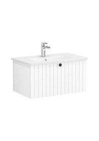 Resim VitrA Root Groove 80 Cm Beyaz Çekmeceli Banyo Dolabı Alt Modül La Çok Renkli 