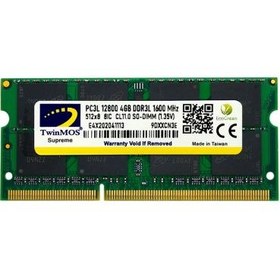 Resim Sodimm 4 Gb 1600mhz 1.35v Low Voltage Ddr3 Notebook Ram 