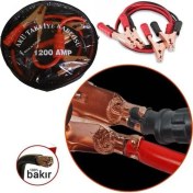 Resim Akü Takviye Kablosu 1200 Amper (Taşıma Çantalı) 