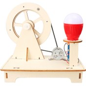 Resim DIY Bilim Deneyleri Seti - El Kavrama Jeneratör Oyuncak, Yaratıcı Teknoloji El Sanatları, Eğitici Fizik Öğretim Yardımcısı, Gençler İçin İdeal Hediye, Fizik Öğretim Yardımcısı | Mekanik Hareket | Ahşap Bileşenler 