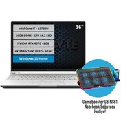 Resim Gigabyte Aero 16 BSF i7-13700H 16GB DDR5 1TB SSD RTX4070-8GB 16'' UHD Windows 11 