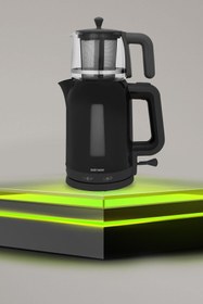 Resim GoldMaster Blackline 18 Parça Avantajlı Elektronik Evlilik Paketi Elektrikli Mutfak Çeyiz Seti 