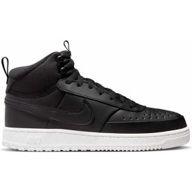 Resim Nike Court Vision Mid Erkek Sneaker Ayakkabı DR7882-002-SIYAH 