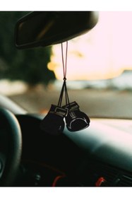 Resim HD Araba Süsü Boks Eldiveni Dikiz Aynası Süsü Hediyelik 