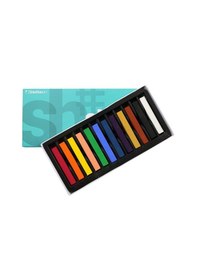 Resim Shinhan Art Soft Pastel Boya Seti Toz Pastel 12 Renk Tam Boy 