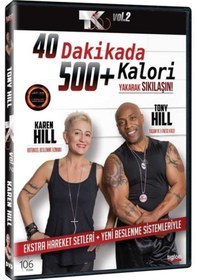 Resim Dvd-Tk 500 Vol 2 - 40 Dakikada 500+ Kalori Yakarak Sıkılaşın 