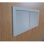 Resim MKS Kapı Altı Menfez Kapak 22*8,5 1 çift (2 adet) Beyaz renk 