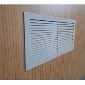 Resim MKS Kapı Altı Menfez Kapak 22*8,5 1 çift (2 adet) Beyaz renk 