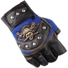 Resim Mdsj Motosiklet Eldivenleri - Rahat Ve Güvenli Sürüş İçin - Model Xyz Mavi 