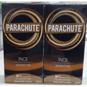 Resim Prezervatif Parachute İnce 12'li Paketten 2 Adet 