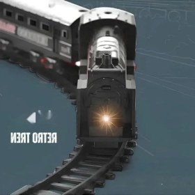 Resim Esranın Dünyası Işıklı 23 Parça Klasik Tren Seti - 96 Cm, 3 Farklı Ray Modeli 