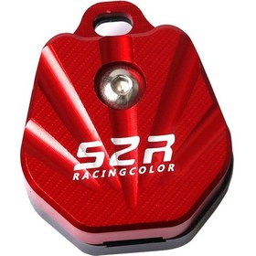 Resim Dinosaurs Suzuki Motosiklet Gw250 Modifiye Aksesuarları İçin Turuncu Anahtar Başlığı En125 Anahtar Dekoratif Kapak Gsx125 Gosterildigi Gibi 