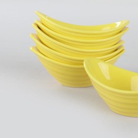 Resim Gondol Sarı Çerezlik 16cm 6 Adet 