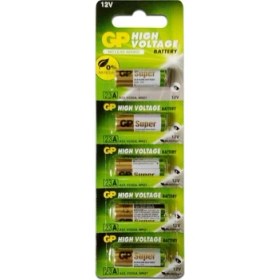 Resim Ata Elektronik 1 Kart 5 Adet - Avize Kumandası Pili Gp 5'li 23A 12V Alkalin Spesifik Pil GP23A-C5 