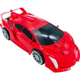 Resim Can Ali Toys Canali Toys Robota Dönüşen Araba 117, Kendinden Robota Dönüşen Pilli Sesli ve Işıklı Araba 