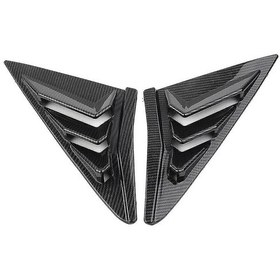 Resim 2016-2020 Model Type R Hatchback Arka Yan Havalandırma Penceresi Panjur Kapağı Üçgen Pencere Kaplaması - Kaiyi 