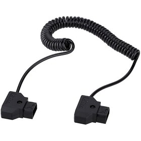 Resim Padalink D-tap Erkek-erkek Bağlantı Kablosu, 1m Esnek Yaylı Tel, Batarya-dslr Rig İçin Uyumlu 