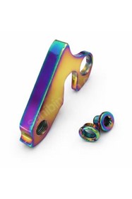 Resim SARİSSA BİSİKLET Canyon Bianchi Knt Kadro Kulağı Bisiklet Aktarıcı Kulağı Kadro Kulağı Titanyum Rainbow Kadro Kulağı 