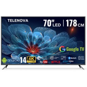 Resim SONREİR Telenova 70 Inç 178 Ekran 4k Ultra Hd Android 14, Smart Tv Led Hdr Wifi Netflix & Youtube Destekli 