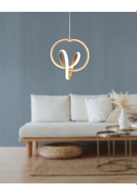 Resim Tt317-Esk Tt Aydınlatma Stilla Modeli Eskitme Boyalı Led Avize 