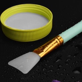 Resim Uravas Store 2li Silikon Temizlemesi Kolay Kullanılabilen Yüz Cilt Bakımı Maske ve Krem Spatulası (5528) 