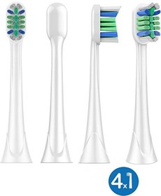 Resim Rovexa V Clean Sonic Soft Temizlik - Philips Sonicare Uyumlu 12 Adet Yedek Başlık 