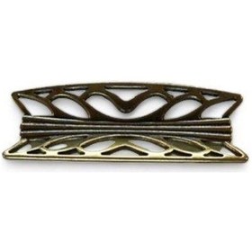 Resim Top İmpex Kulp Kelebek Antik Bronz 64 Mm 