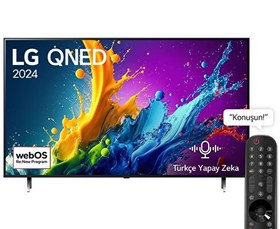Resim LG 75QNED80T6A 75" 190 Ekran 4K UHD Webos QNED TV 