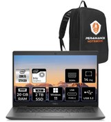 Resim Dell Latitude 3440 i5-1235U 20GB RAM 2TB SSD 14'' FHD W11HOME Dizüstü Bilgisayar & PER4 ÇANTA 