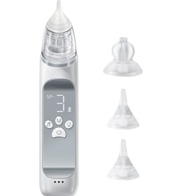 Resim Moveevo Taşınabilir Bebek Burun Aspiratörü - 3 Emme Seviyeli, Şarj Edilebilir 