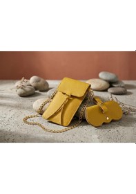 Resim Bideri Slım Telefon Ve Gözlük Çantası Bordo & Silver 