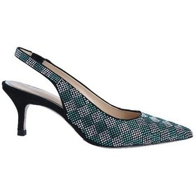 Resim Poletto Hakiki Deri Sıyah-gumus Ayakkabı Gece/abiye 9841 52-2501 Sıyah-gumus 