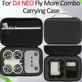 Resim Porseejie DJI NEO Kolu RC N3 Sert Kabuk Taşıma Çantası - Şok Geçirmez Su Geçirmez Taşınabilir Depolama Çantası Köpük Eklerle, DJI NEO Uçuş Kombosu için Drone ve Aksesuar Düzenleyici, Kompakt Tasarım | Darbe Dirençli Malzeme 