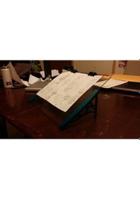 Resim Opencart Masaüstü Şövale / Işıklı Masa Sadece Plastik Aparattır 