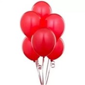 Resim Vatan Balon Düz Renk Kırmızı 100 Lü NPM-72002 