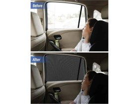 Resim Ankaflex 2 Adet Otomobil Yan Cam Güneşlik - Çıkartılabilen Cam Perdesi Csgyancamguneslik 
