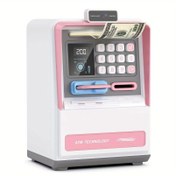 Resim Çocuklar için Kertenkele Bankası - Pil Olmayan ATM Kertenkele Bankası (Şifreli), Şifreli Erişim, Otomatik Madeni Para Rulo Makinesi, Çocuklar için Elektronik Madeni Para Bankası, Madeni Para Yuvası, Özel Şifre - Çocuklar için Bir Akıllı Tasarruf Kutusu, Noel, Doğum Günleri veya Cadılar Bayramı için Mükemmel Bir Hediye. 