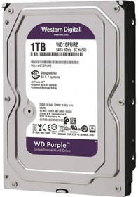 Resim Western Digital Purple Wd10purz 1 Tb Sata 6gb/s 7-24 Güvenlik Kamerası Harddisk Dvr Cihazı Hard Disk 