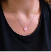 Resim STELA OPAL YONCA KOLYE (PEMBE) 