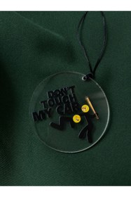 Resim karbonsoft Don’t Touch My Car Pleksi Araç Dikiz Aynası Süsü 