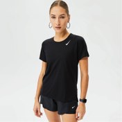 Resim Nike Dri-Fit Race Kadın Siyah T-Shirt 