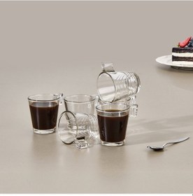 Resim Glasss In Love Napoli 6'lı Espresso Fincanı - Şeffaf - 90 Ml Çok Renkli 