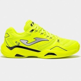 Resim Joma Master Erkek Neon Sarı Toprak Kort Tenis Ayakkabısı Tm100s2509c Sarı 