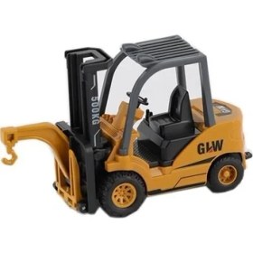 Resim Vardem Oyuncak SZT-9967 Sürtmeli Metal Inşaat Aracı Forklift 
