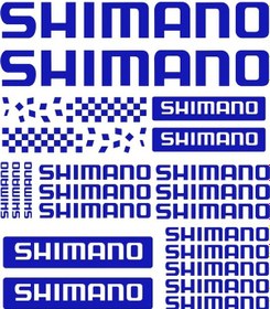 Resim Lazer-20 X 17,5 Cm-yaratıcılık 22 Adet Kiti Shimano Bisiklet Çıkartmaları İçin Uyumlu Güneş Koruyucu Su Geçirmez Pvc Ar 